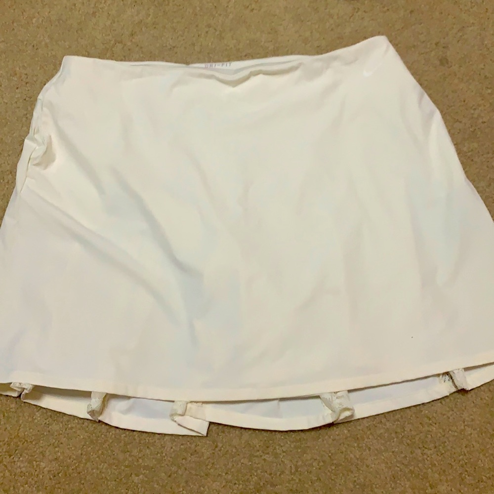 Pleated Nike skirt